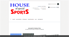 Desktop Screenshot of houseofspecialsports.nl